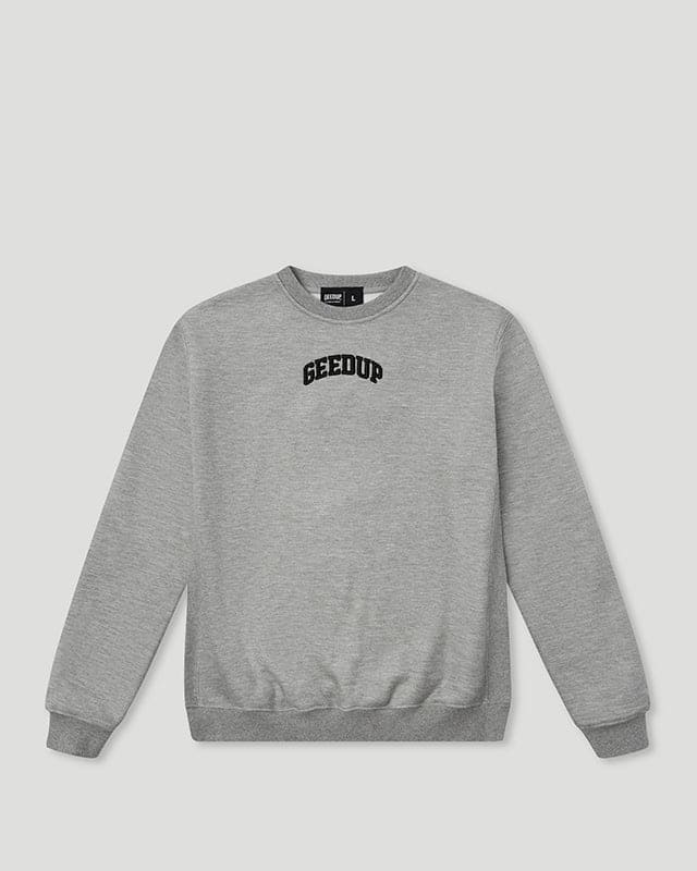 Strong-Arm Department Crewneck Grey/Black