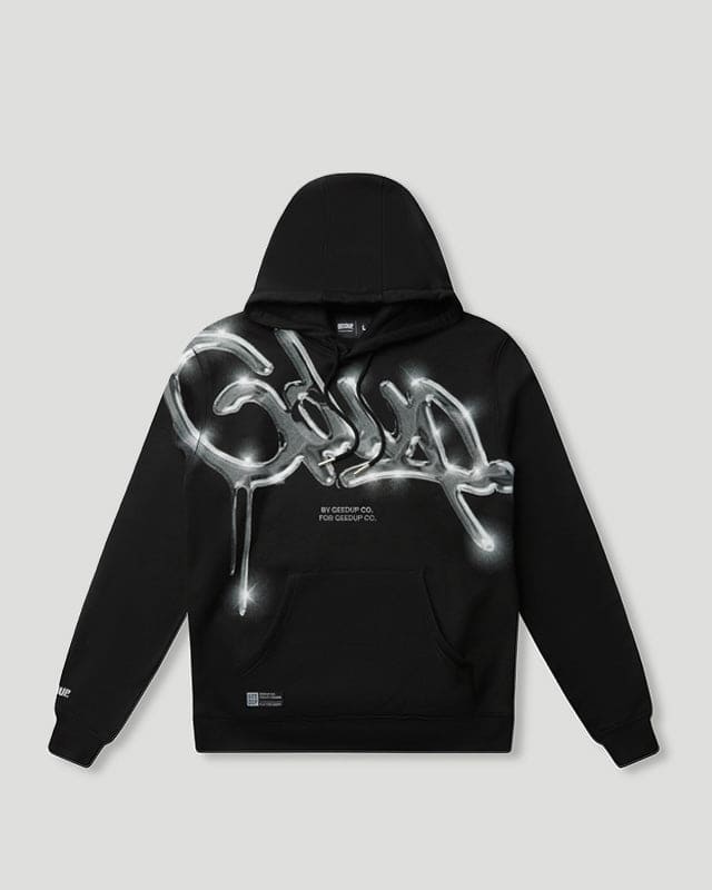 Handstyle Hoodie Black/Chrome