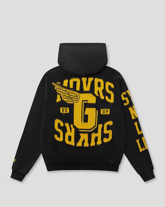 Movers & Shakers Jacket Washed Black/Yellow