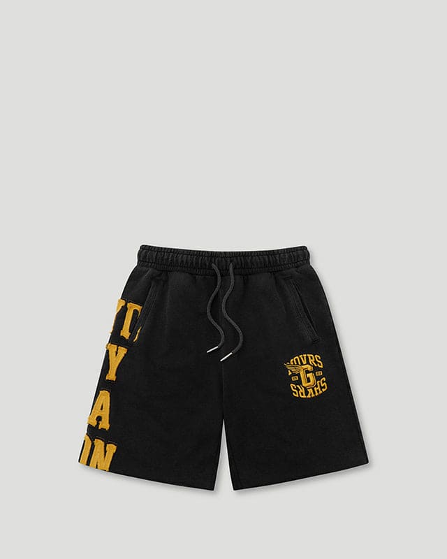 Movers & Shakers Shorts Washed Black/Yellow