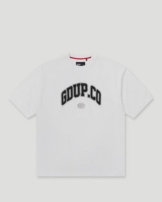 GDUP CO. T-Shirt White/Black