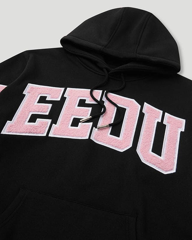 A .1 / Team Logo Hoodie Black/Dusty Pink