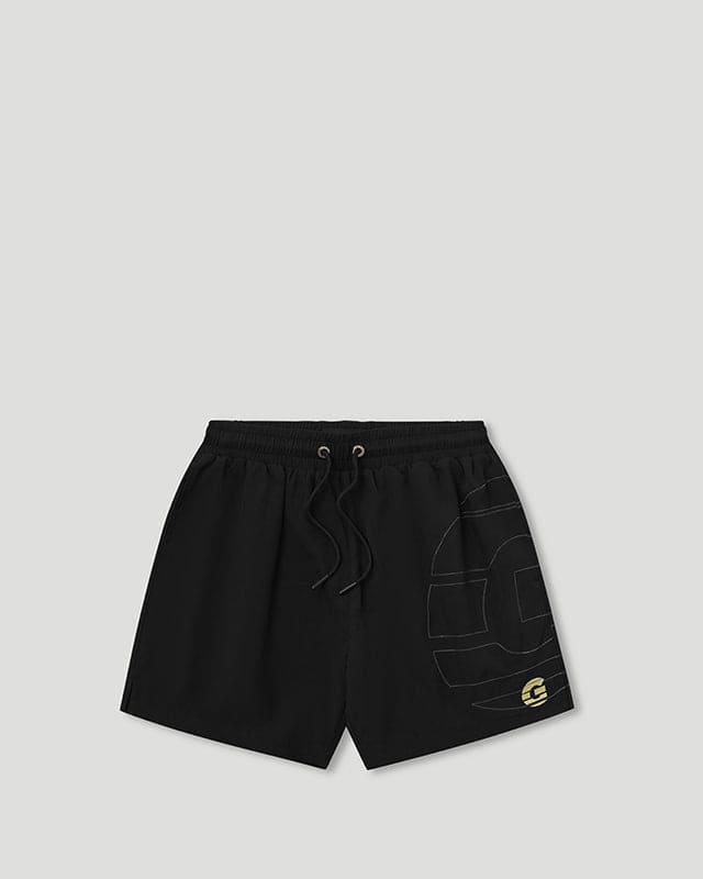 G Sportsman Shorts Black/Yellow