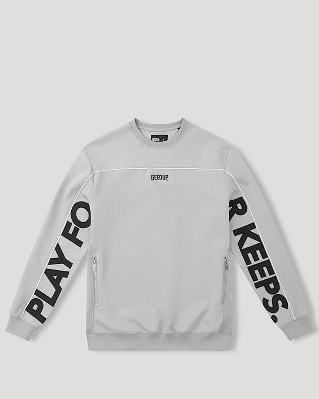 Play For Keeps Crewneck Grey/Black