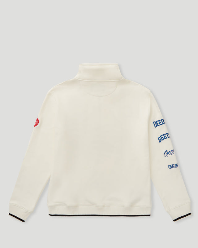 Sportsman Badges QTR ZIP Light Cream