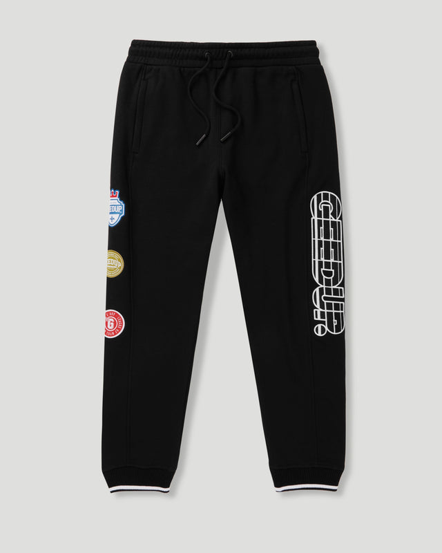 Sportsman Badges Trackpants Black