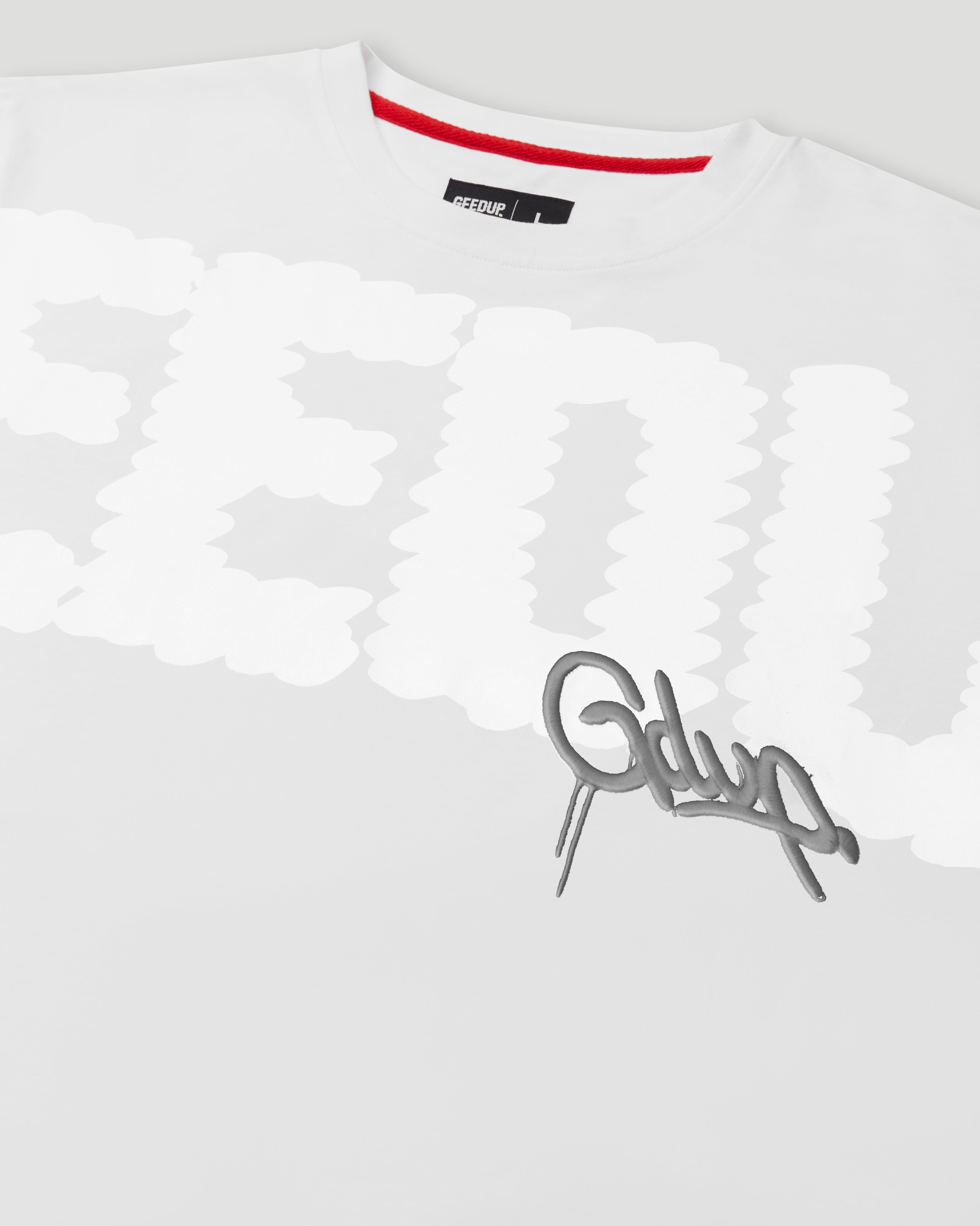 Scribble Fill Handstyle T-Shirt White – Geedup Co.