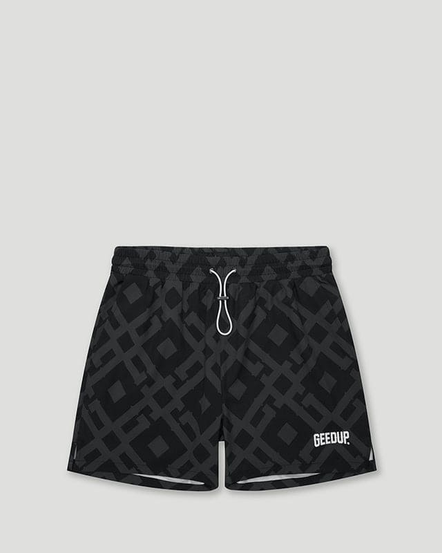 G Monogram Swim Shorts Black