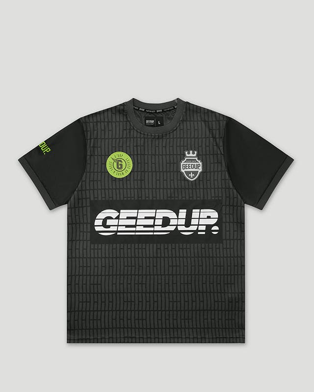 Sportsman Jersey Charcoal/Hyper Green