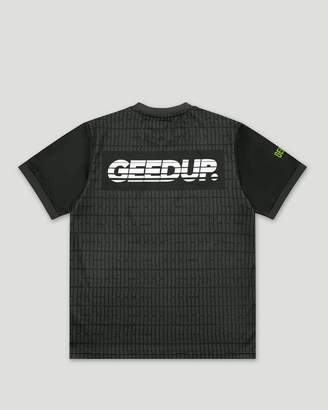 Sportsman Jersey Charcoal/Hyper Green