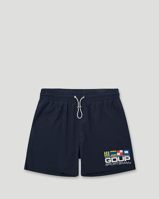 GDUP Sportsman Flag Shorts Navy