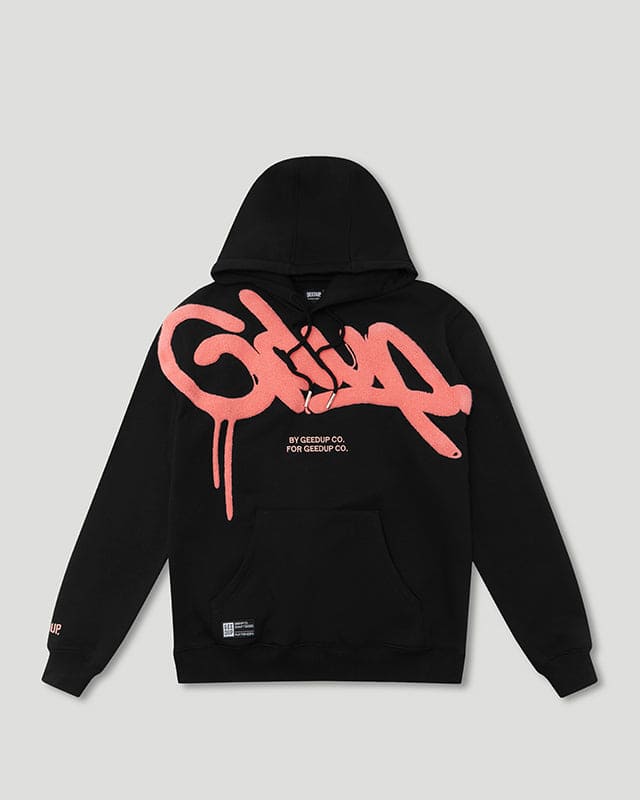 Handstyle Hoodie Black/Peach