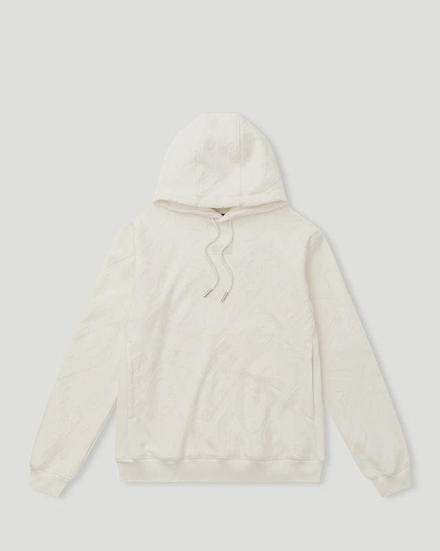 PFK Monogram Hoodie Light Cream