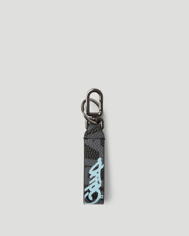 Handstyle PFK Leather Keychain