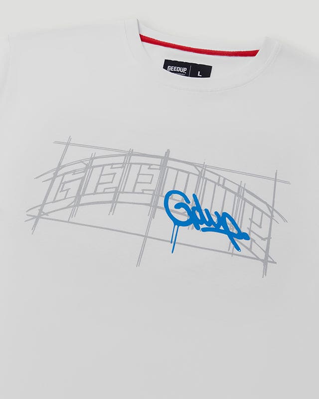 Team Logo Sketch T-Shirt White