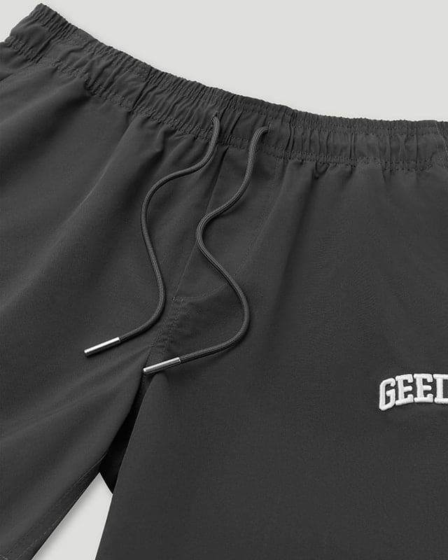 Micro Team Logo Shorts Grey