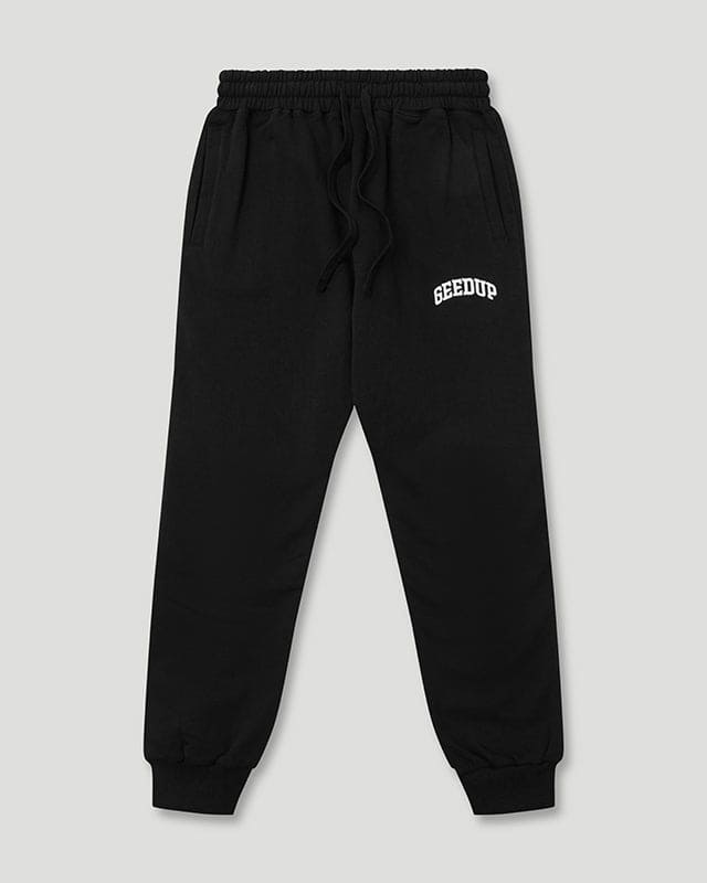 Micro Team Logo Trackpants Black