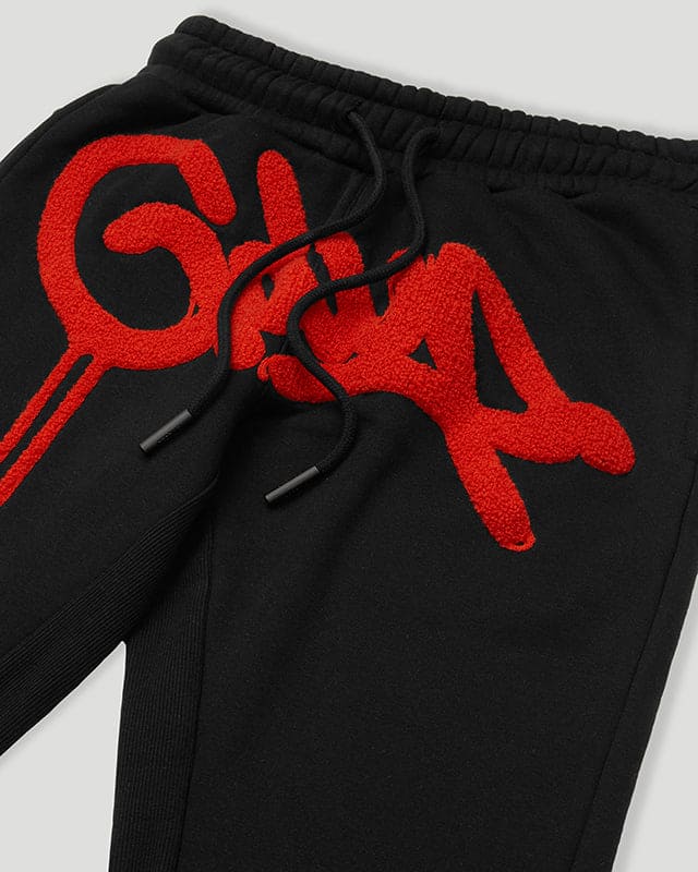 Handstyle Trackpants Black/Burnt Orange – Geedup Co.