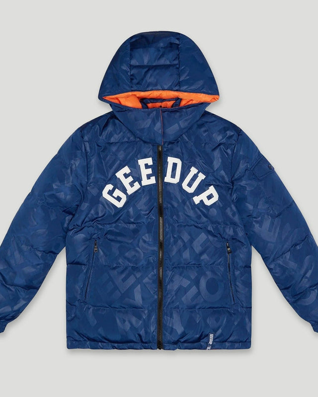 PFK Blue/Orange Reversible Duck Down Jacket