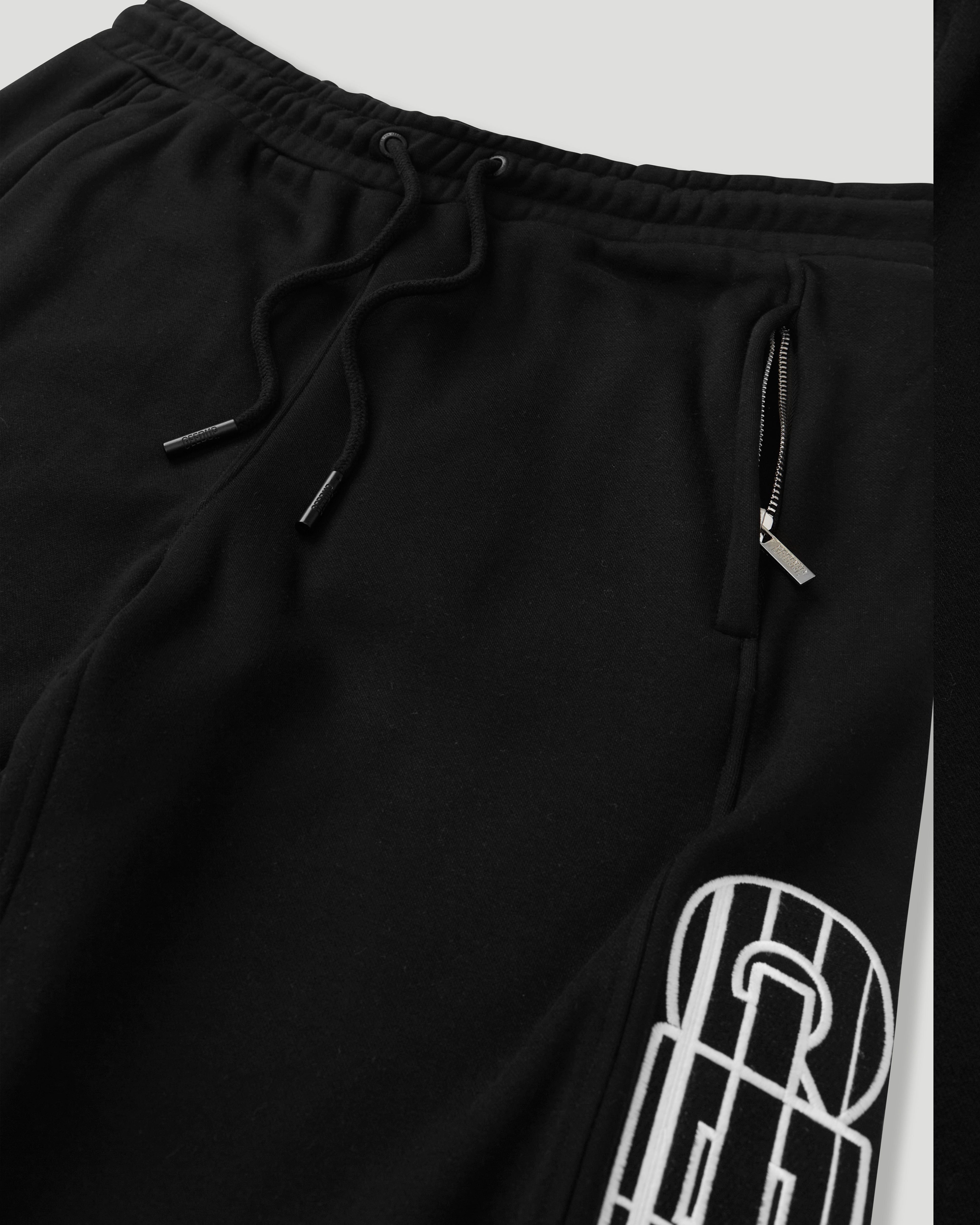 Sportsman Badges Trackpants Black – Geedup Co.