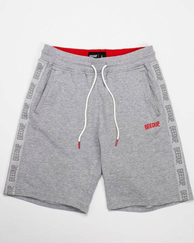 Core Logo Tape Walk Shorts Grey